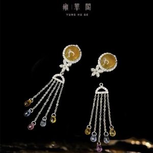 翡翠耳環·結構式多功能設計款